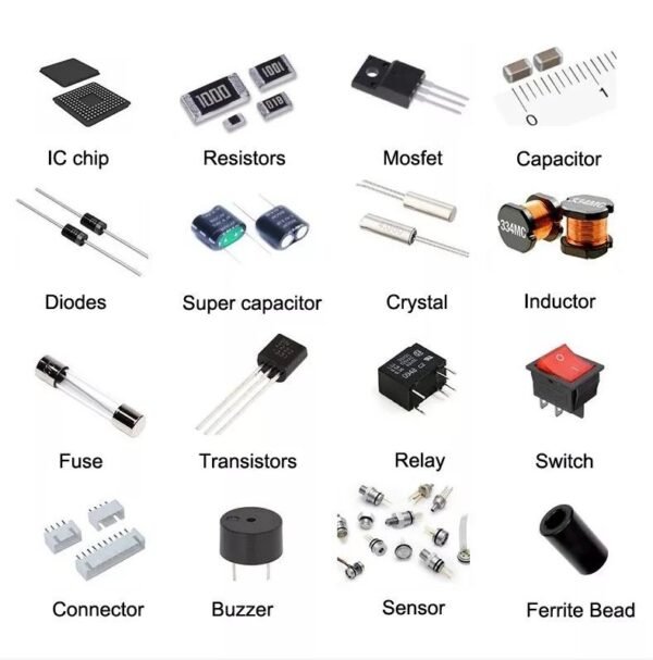 STP75NF75 Electromechanical Components Capacitor STP75NF20 Resistor STP75NS04Z Switching - Image 3